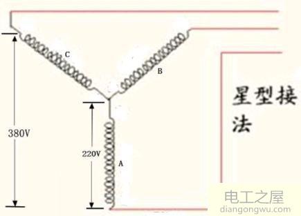 电机星三角接线方法及星三角启动的电路原理图