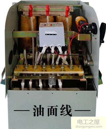 电动机自耦降压启动柜变压器接线图
