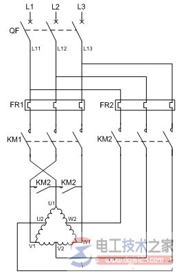 高低速档电机接线图基本原理分析