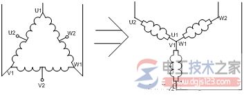 高低速电机接线图3